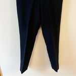 Kate Spade Black Ponte Pants Zipper Pockets Ankle Fit Size 0 Business Casual Photo 2