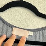 Farrow Dress Bohemian Distressed Raw Hem Prairie Whisical Dress Medium Blue Photo 2