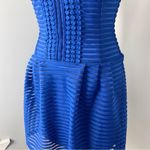 Warren On King Women's Striped Sleeveless Dress Blue Size S Photo 7