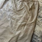 Max Mara  Tan Leather Straight Pencil Skirt Size 4 US Photo 1