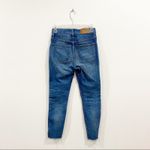 Madewell  10" High-Rise Skinny Jeans: Cutout Tulip Hem Edition Sz 24 Photo 2