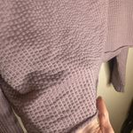 Le lis  Mauve Waffle Knit Sweatshirt Photo 2