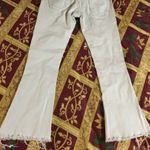 Rue 21 3/4  White wash distress flare capris Photo 4