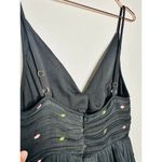 SABINA MUSAYEV Black Red Floral Front Twist Cutout Selina Dress size Medium Photo 10