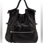 Foley + Corinna's downtown tote crossbody in black with silver hardware Photo 3