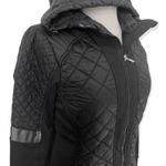 Athleta Quilted Black Rock Springs Jacket Hood Size XS Full Zip Pockets Style 350371 Photo 5