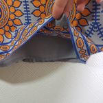 Plenty By Tracy Reese Women's Size 8 Gray, Blue, Orange Floral Pencil Skirt Photo 3