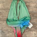 NEW NWT Baobab Oriana One Piece Candy Swirl size Small Green Photo 4