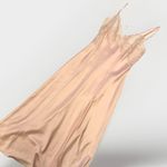 90s Vintage Silky Lace Blush Pink Vintage Slip Dress S Slinky Romantic Dainty Photo 0