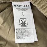 Athleta Retreat Linen Ankle Pants Green Size Small NWT Photo 4