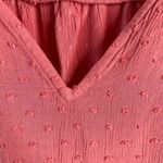 Loft Size L Top Clip Dot Smocked Ruffle V Photo 9