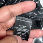 Pleione  Black White Anthropology Short Sleeve Blouse Size Large EUC #2535 Photo 5