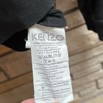 KENZO Paris embroidered tiger sweatshirt Black Yellow Large Photo 4