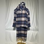 Madewell  Plaid Scarf Wool Jacket | S NWOT Photo 4