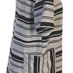 ZARA  Trafaluc Collection Black And White Striped Dress Size L Photo 2