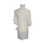 O'Neill O’Neill Reese White Textured V-Neck Tunic Top Medium NWT MSRP $49.50 Photo 2
