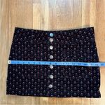We The Free Free people Joanie corduroy navy mini skirt size 24 = 00 or XXS Photo 9