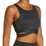 Outdoor Voices NWT Move Free Criss Cross TechSweat Night Crop Top Sports Bra Photo 2