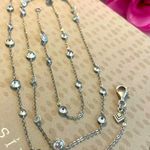 Silpada Sterling Silver Cubic Zirconia Scattered Stars 30’ Necklace Photo 1