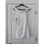 Lulus Off Shoulder Dress NWT White Photo 2