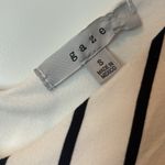 Gaze Black and White Stripe Bodysuit Photo 2