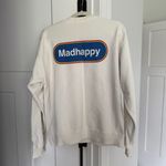 Madhappy  Off-White Crewneck Classics Logo Sweatshirt Pullover Photo 3