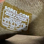 Sorel Sandal Roaming Decon Slide Slip On Size 6 Olive Green Photo 4