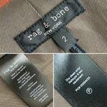 Rag and Bone Cody Wool Blend Single-Breasted Blazer Light Brown Sz 2 Gold Buttons Photo 14