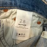 Mother The Insider‎ Crop Step Fray Jeans Thrilling Shots 28 Blue Photo 5