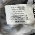 Violet+Claire Flutter Sleeve Top Womens XL Black White Animal Print Maximalist Photo 4