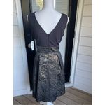 Studio One NWT NY Black/ Gold Formal/Cocktail/ Party Dress Size 8 Photo 10