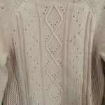 J.Crew  Pink Cable Knit Feminine Sweater Size XS Photo 4