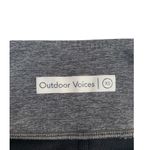 Outdoor Voices Dipped 7/8 Tri Tone Black Gray Leggings NWOT XS Photo 3