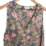 Victoria's Secret Victoria’s Secret Vintage Gold Label Floral Button Down Nightie Tunic Shirt M/L Photo 1