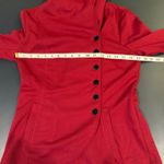Market & Spruce New! Women's Thebes Knit Red Jacket Size M Hooded Tailored Fit Photo 3