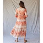 Christy Dawn  The Paloma Midi Dress Size Medium Sunset Gladiola Photo 3