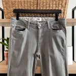 Paige Mid-Rise Skyline Ankle Peg Gray Jeans, 31 Photo 1