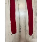 Lace Topped Thigh High Hot Sexy Ultrathin Sheer Fishnet Stockings Red Photo 4