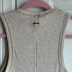 SKIMS  Cotton Rib Dress in Heather Oatmeal, Size X-Small Photo 5