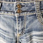Ymi  Boot Cut 7 30x31 Destroyed Rivet Flap Pocket Jeans Photo 9