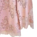 Heartloom Revolve Women's Dusty Pink Lace Coquette Top Blouse New Photo 6