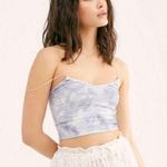 Free People  skinny strap brami in washed grey Photo 0