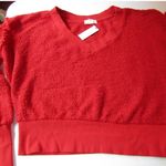 Anthropologie t.la Zuri Sweatshirt/Sweater, Worn Once Red Size L Photo 6