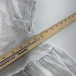 Urban Outfitters Shirt Womens Medium Ruffle Peplum Textured Short Sleeve Top Photo 5