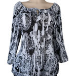 Studio 1940 #756  Women’s XL Black/White Blouse Photo 0