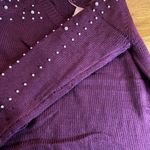 Entro NWT purple pearl sweater Photo 3