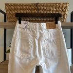 BDG NWT  Urban Outfitters Mom High Waisted Tapered Leg White Jeans, 26 Photo 4