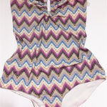 Rachel Pally  zig zag swimsuit. NWT Photo 0