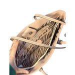 Dana Buchman Dusty Pink Tote Handbag L Faux Leather Shoulder Bag 9"x15" Stylish Photo 5