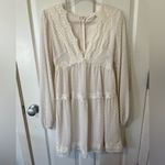 ELEVATOR DISCO women’s LACE DRESS SIZE SMALL coquette core White Size M Photo 2